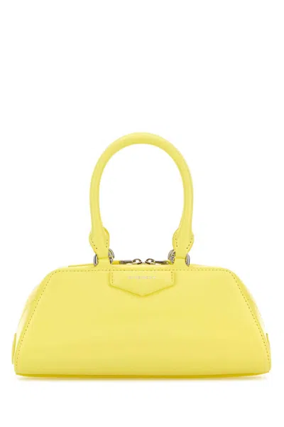 GIVENCHY WOMEN YELLOW ANTIGONA MINI SATCHEL, ONESIZE LUXURY SATCHELS FOR WOMEN DARVEYS