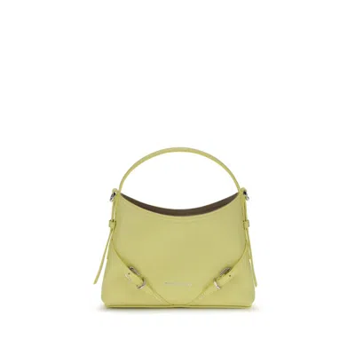 GIVENCHY YELLOW CALF LEATHER BOS TAURUS HANDBAG
