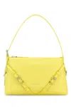 Givenchy Mini Voyou Shoulder Bag With Adjustable Strap In Yellow