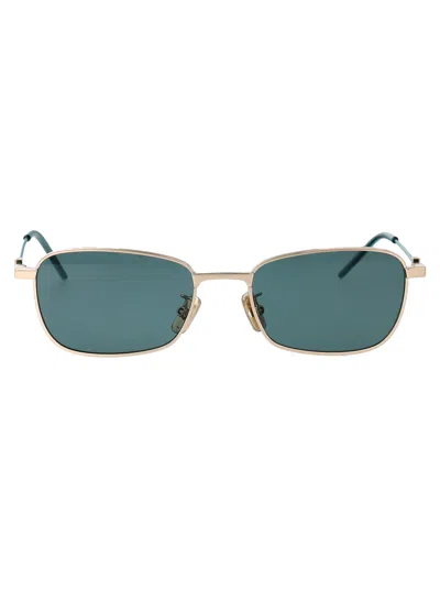 Givenchy Yellow Metal Sunglasses In Gold
