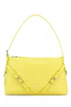 Givenchy Mini Voyou Shoulder Bag With Adjustable Strap In Yellow