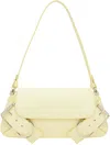 Givenchy Yellow Voyou Shoulder Flap Bag In 758-soft Yellow