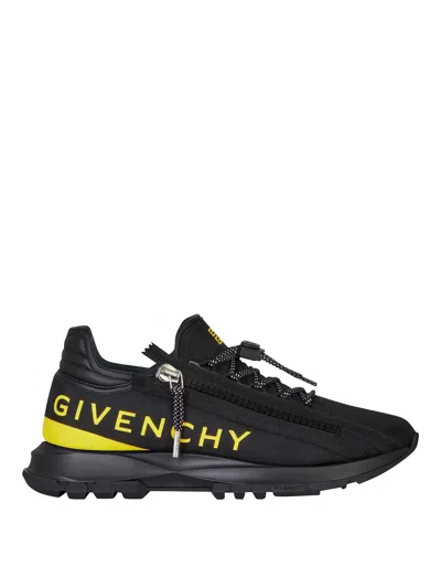 Givenchy Logo Sneakers In Yellow
