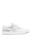 Givenchy G Move White Low Top Sneakers With Logo Detail On The Side In Leather Man In Blanco
