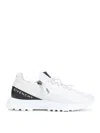Givenchy Men Spectre Runner Leather Sneakers With 4g Side Zip Detail In Multi