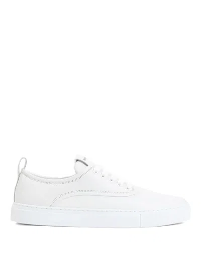 Givenchy Stylish Sneakers With Pull Tab And Round Toe In White