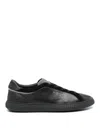 Givenchy Black Leather G Move Sneakers In Black