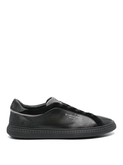 Givenchy Black Leather G Move Sneakers