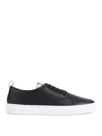 Givenchy Stylish Calf Leather Sneakers For Men In Black