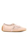 Givenchy Pink Sneaker With Logo Lettering On The Side In Fabric Woman In Pink