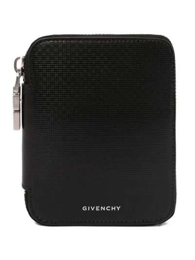 GIVENCHY ZIP-AROUND LEATHER WALLET
