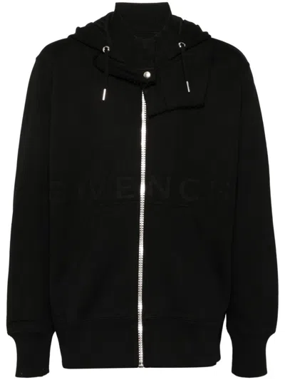 Givenchy Cotton Bomber Jacket In Black