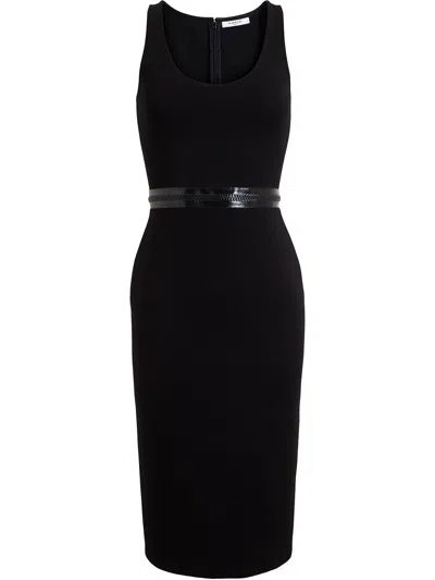 Givenchy Zip Detail Pencil Dress In Black