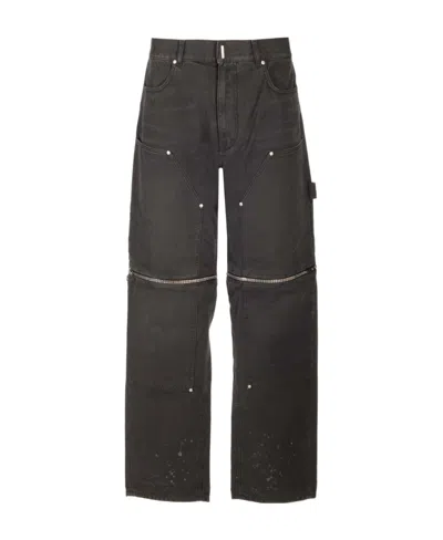 GIVENCHY GIVENCHY ZIP DETAILED JEANS