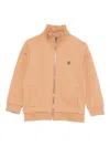 Givenchy Zip-fastening Logo-plaque Top In Nude