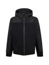 Givenchy 4g Jacquard Windbreaker Jacket In Black