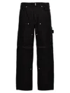 Givenchy Black Studded Jeans In Black