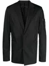 Givenchy Zip-pocket Blazer In Black