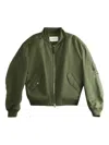 Givenchy Zip Pocket Cotton Jacket In Green