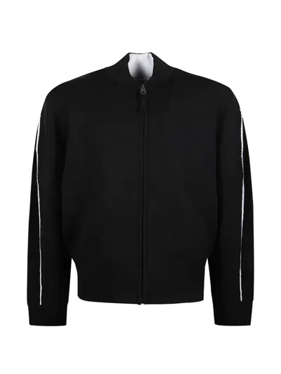 Givenchy Couture Seam Zipped Cardigan Clothing In Black
