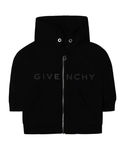 Givenchy Zip Sweater In Black