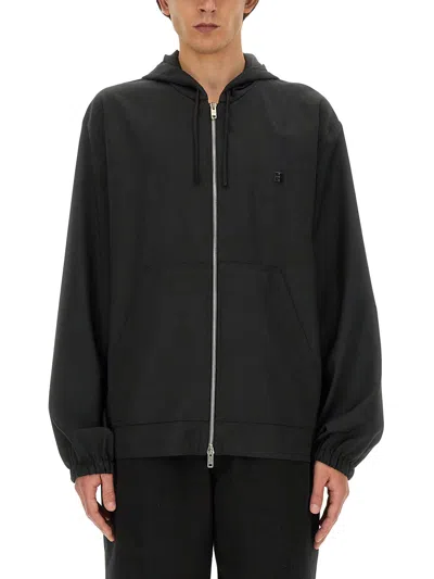 GIVENCHY ZIP SWEATSHIRT.