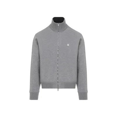 Givenchy Zip Through Sweatshirt L In Grey