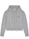 Givenchy Zipper Up Cardigan Clothing In Gray