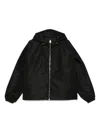 Givenchy Zip-up Hooded Jacket In Black