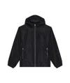Givenchy Windbreaker Jacket With Logo Jackets In Black