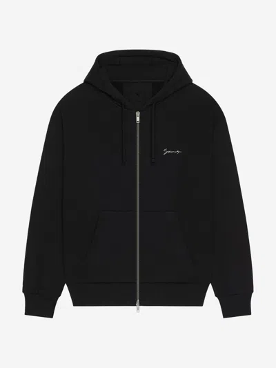 GIVENCHY GIVENCHY ZIP UP HOODED SWEATSHIRT