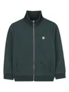 Givenchy Zip-up Sweatshirt In Green