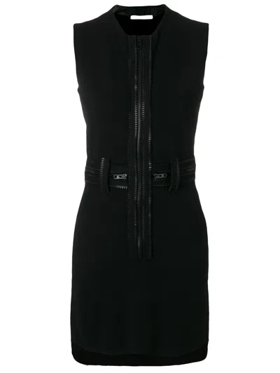 Givenchy Zipped Fitted Dress In Black