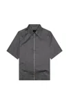 Givenchy Zipped Patterned Shirt In Multi
