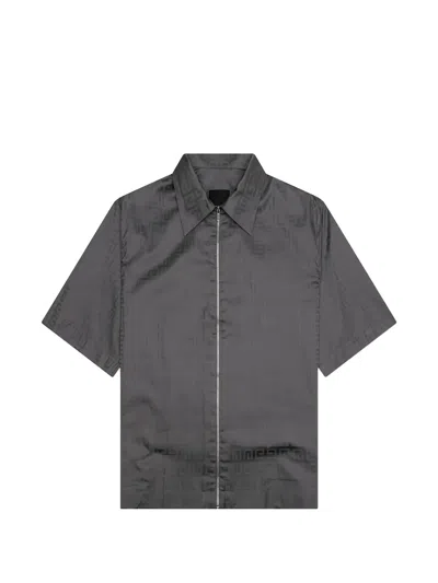 Givenchy Zipped Patterned Shirt In Multi