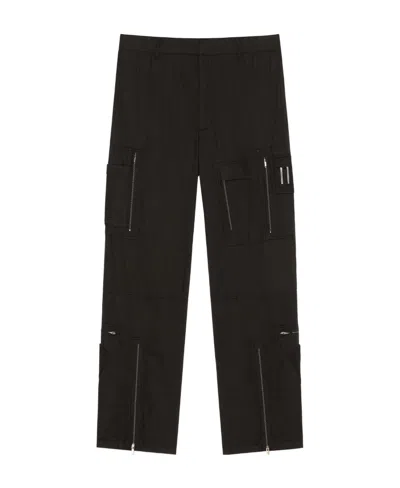 Givenchy Zipped Pocket Cargo Pants In Black