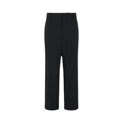 Pre-owned Givenchy Zipped Pocket Woven Trousers 'night Blue' | Men's Size 54