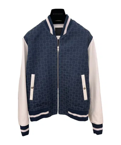 GIVENCHY GIVENCHY MONOGRAMMED VARSITY JACKET