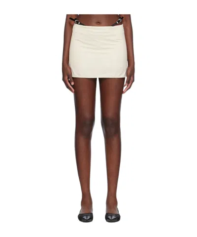Givenchy Zippered Skirt In Brown