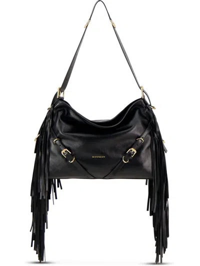 Givenchy Leather Shoulder Bag In Black