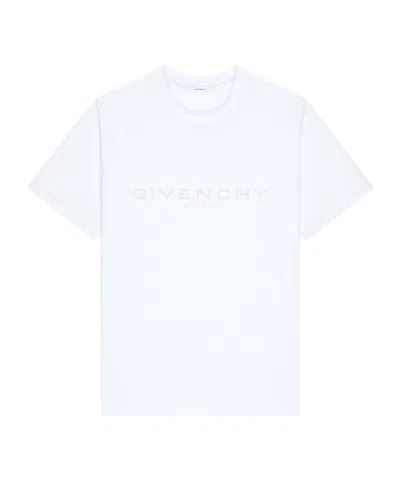 GIVENCHY GIVENCHY	LOGO DETAILED CREWNECK T-SHIRT