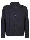 Givenchy Wool Overshirt In Blue