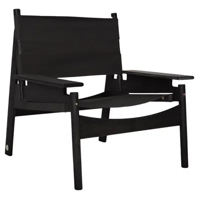 Pre-owned Gökhan Eryaman Kita Living Frame Lounge Chair - Charcoal Black