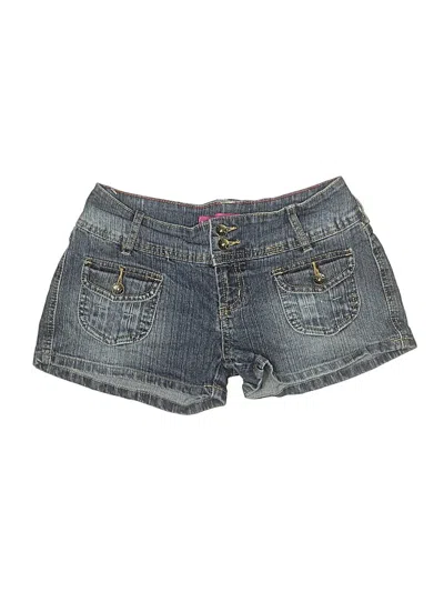 Pre-owned Glō Denim Shorts In Blue