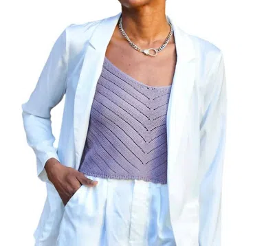 Glam All Of The Lights Blazer In White