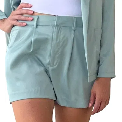Glam All Of The Lights Shorts In Green