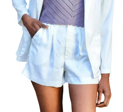 Glam All Of The Lights Shorts In White