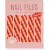 Glam & Grace Patterned Mini Nail File 10-piece Set