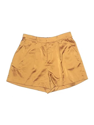 Pre-owned Glam Athletic Shorts In Gold