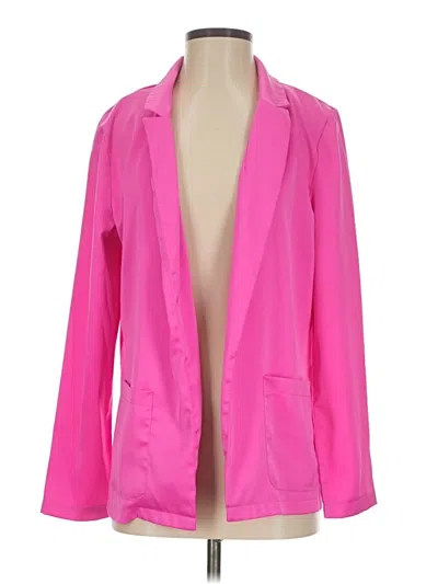 Pre-owned Glam Blazer Jacket In Pink